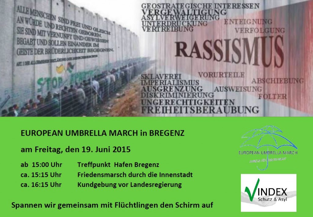 Umbrella March Bregenz 2015